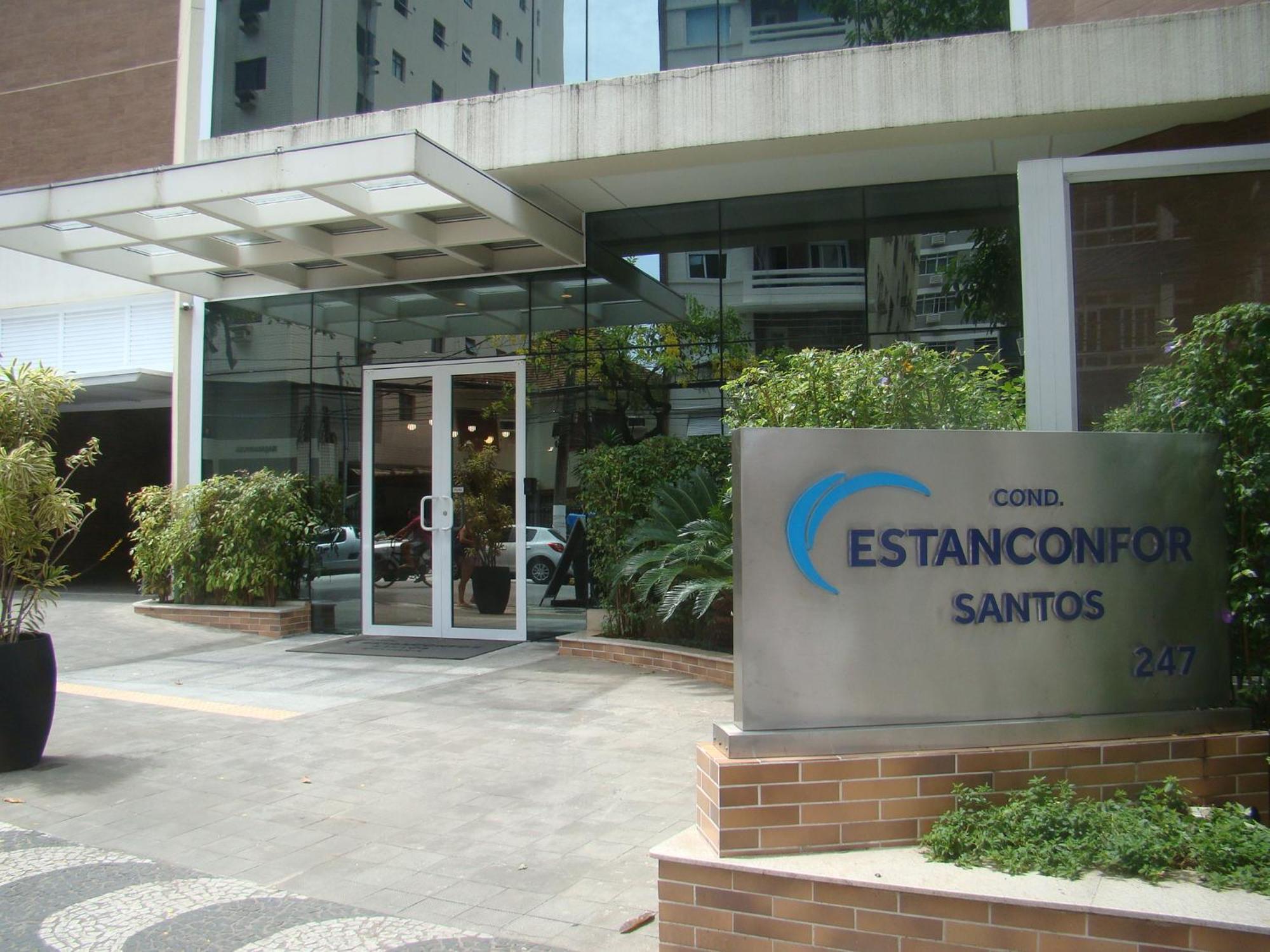 Book Santos - Estanconfor 1201 - Conforto E Comodidade Na Quadra Da Praia Bagian luar foto